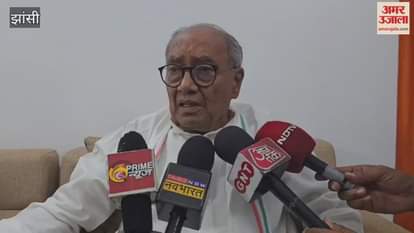 Jhansi: Former CM Digvijay Singh claims that the population of Muslims is rapidly decreasing.