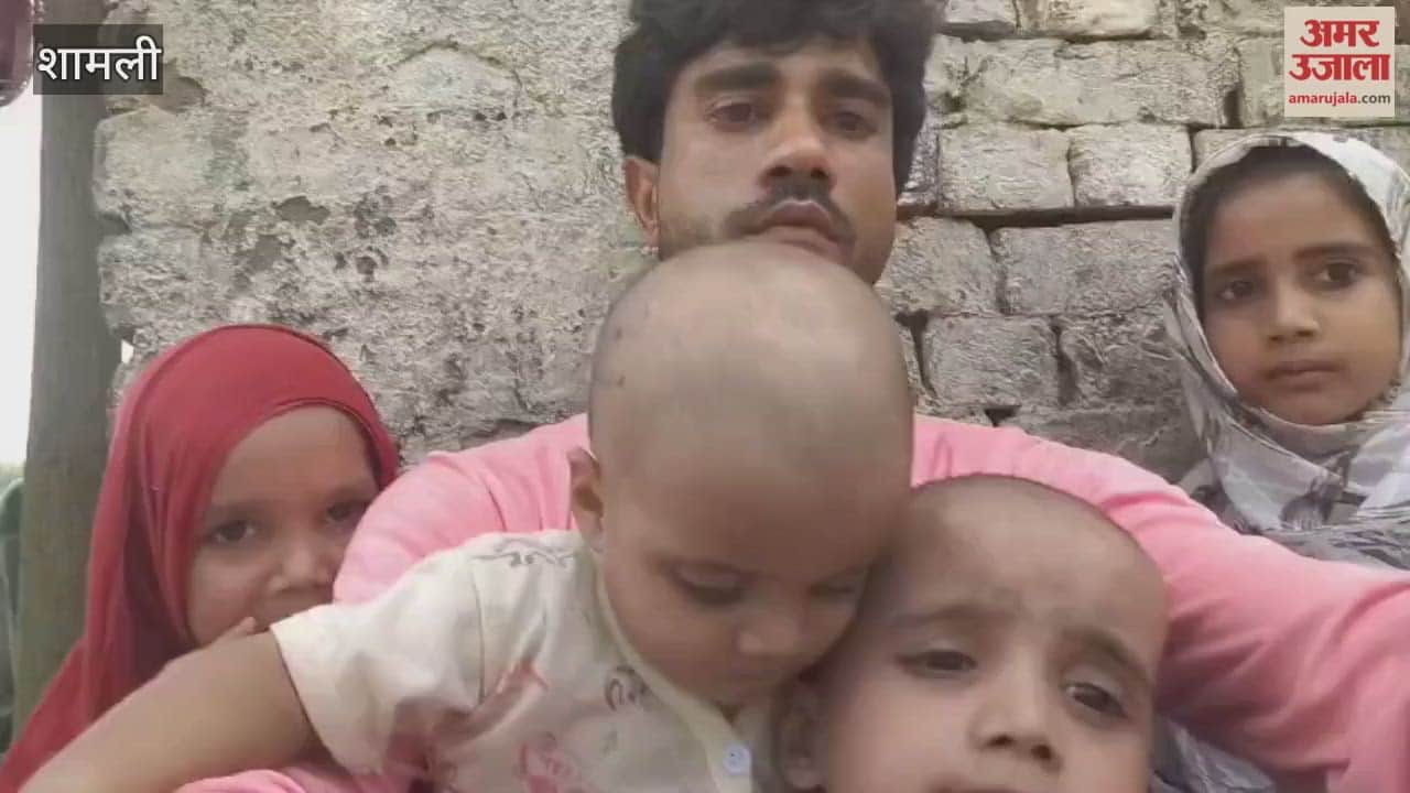 A laborer jumped into the Yamuna with four children; no trace was found, family members were stunned on the shore