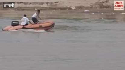 Shamli: No trace of the labourer and his four children who jumped into the Yamuna