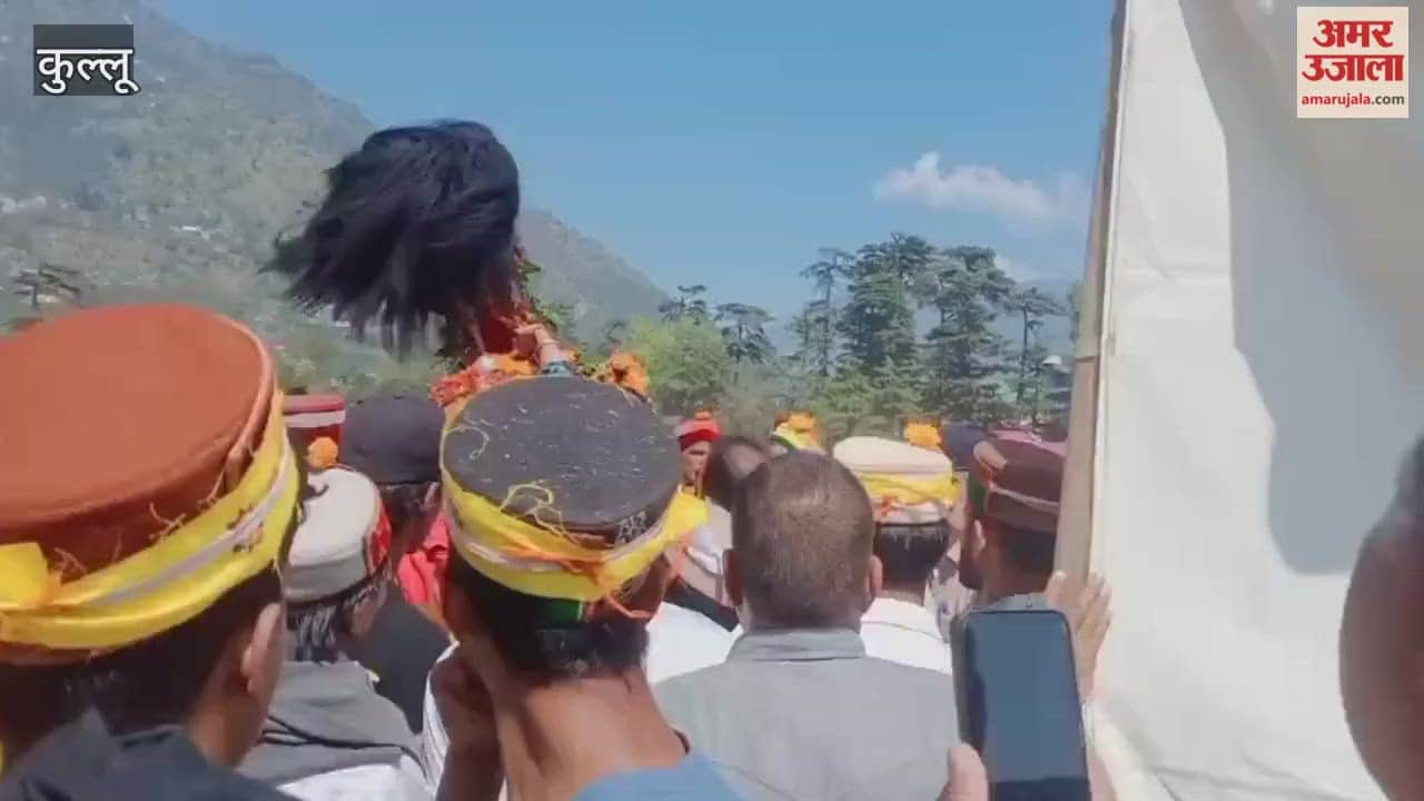 Kullu Deities and Devlu lash out at the Kullu Tehsildar for desecrating the temporary camp