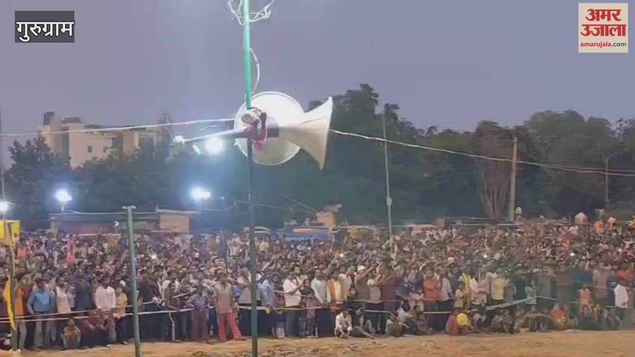 Dussehra celebrations at Gaushala Ground in Gurugram