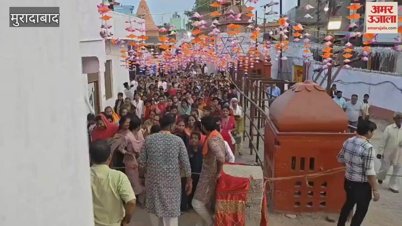 Large crowds of devotees thronged the temples; free food distribution and special meals for young girls were organized