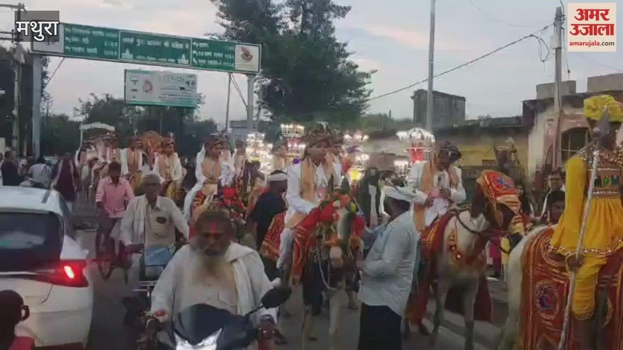 Maharaja Agrasen procession was taken out with great pomp