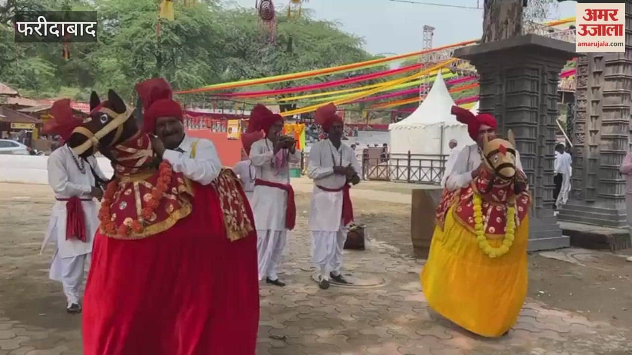 Diwali fair is going on in Surajkund, Faridabad