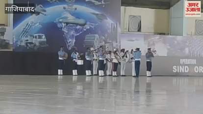 glimpse of bravery and valour was seen in the full dress rehearsal at Hindon Air Station