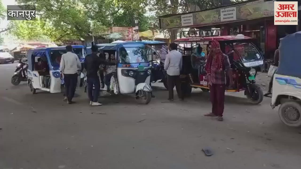 Auto drivers and cart pullers occupy the highway