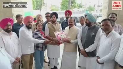 Union Minister of State George Kurien visit flood effected villages in Moga