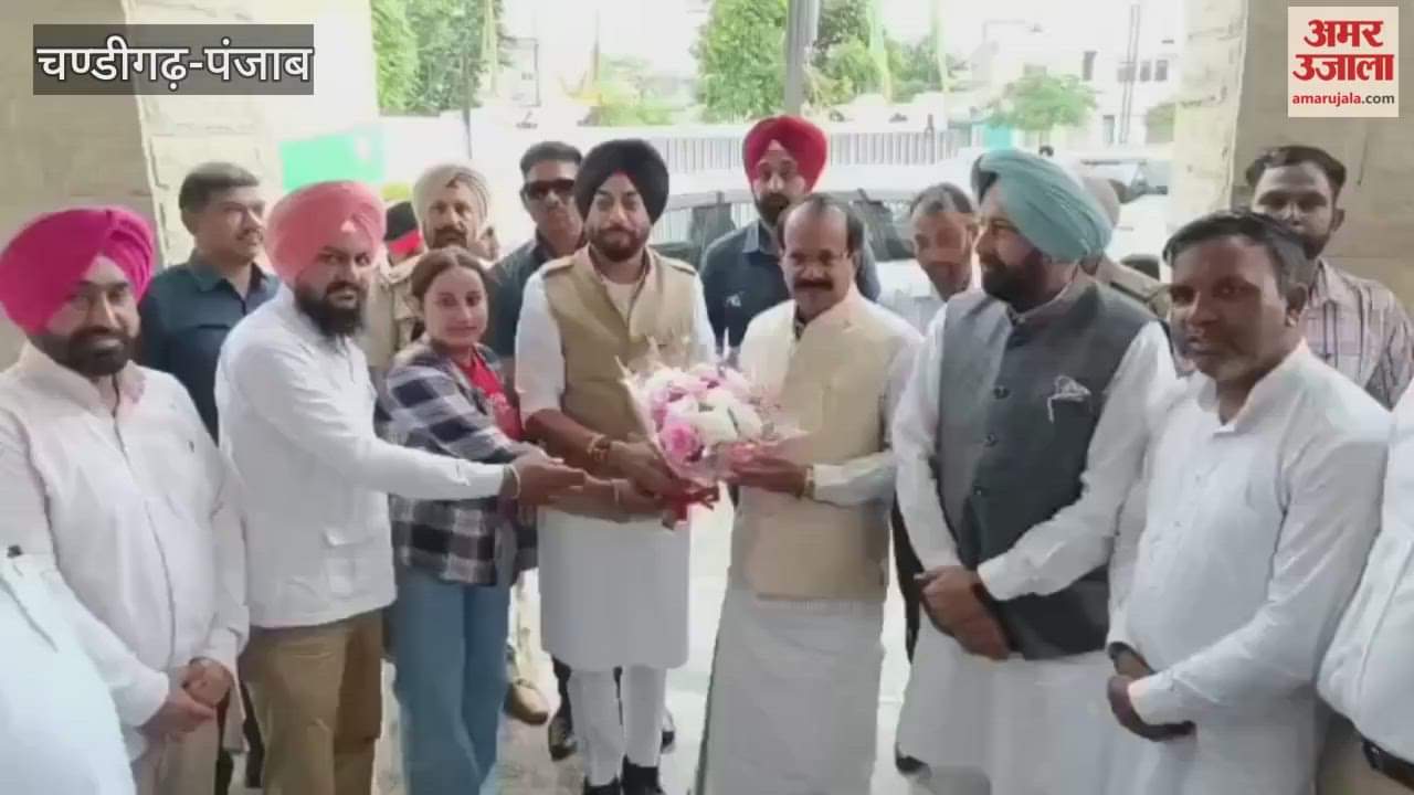 Union Minister of State George Kurien visit flood effected villages in Moga