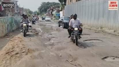condition of the road on Double Pulia Nahariya Road is bad, causing inconvenience to the people