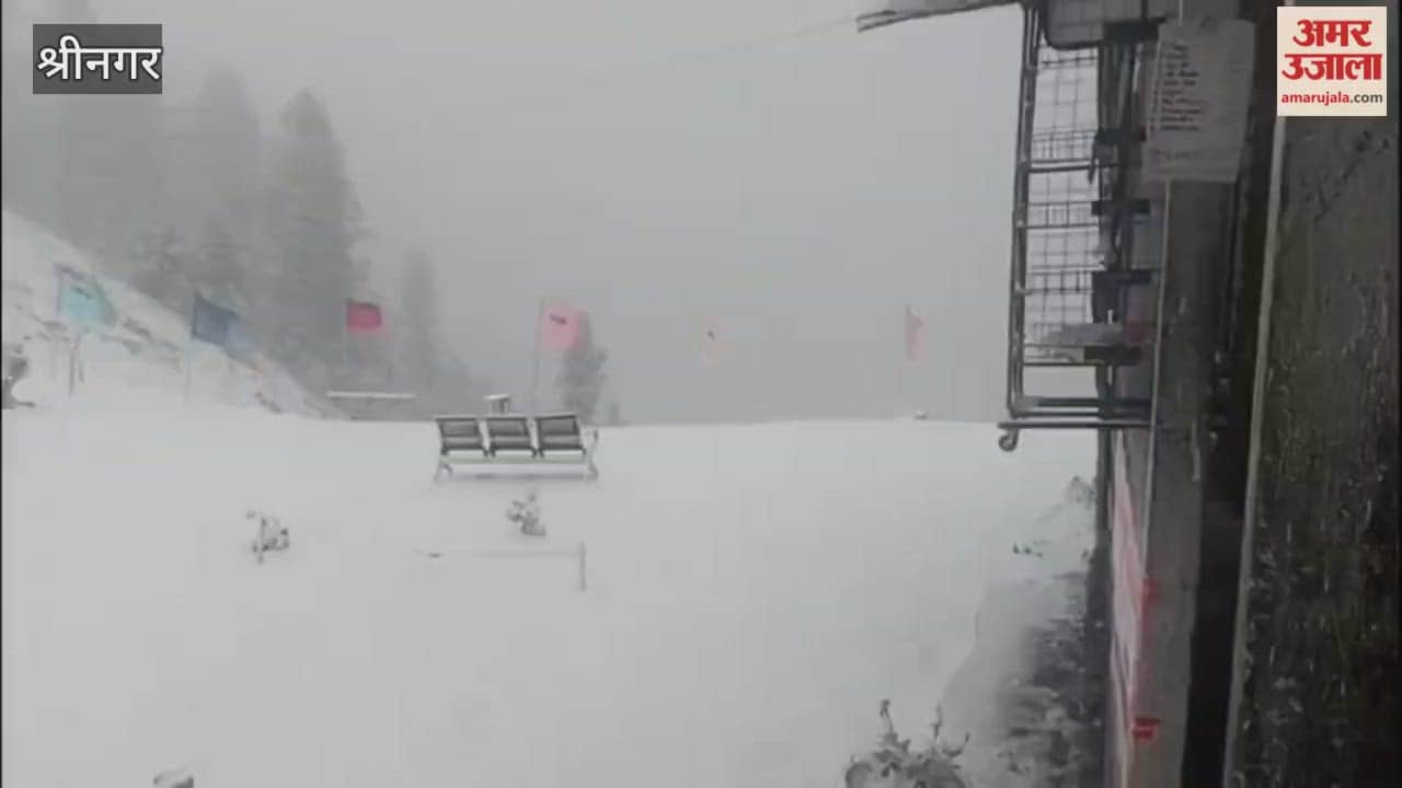 Razdan Top Receives Fresh Snowfall, Traffic Temporarily Suspended