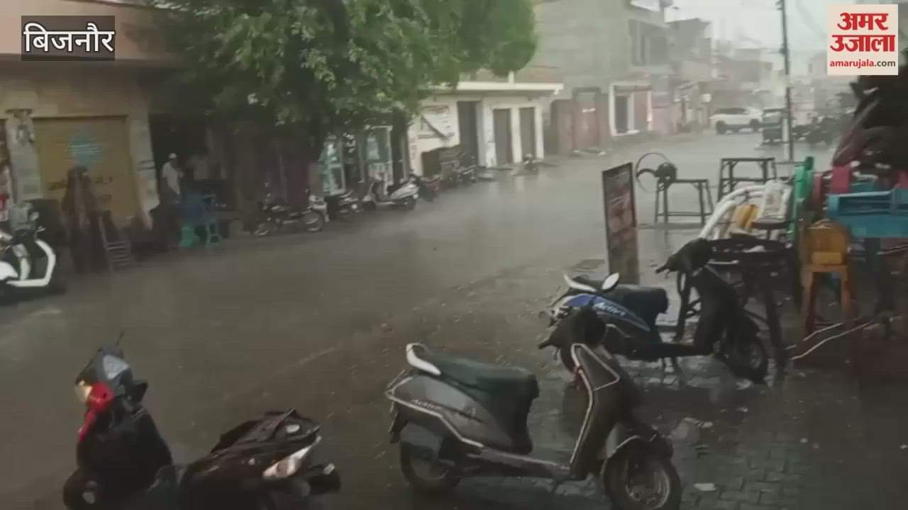 Weather changed due to storm and rain in Bijnor