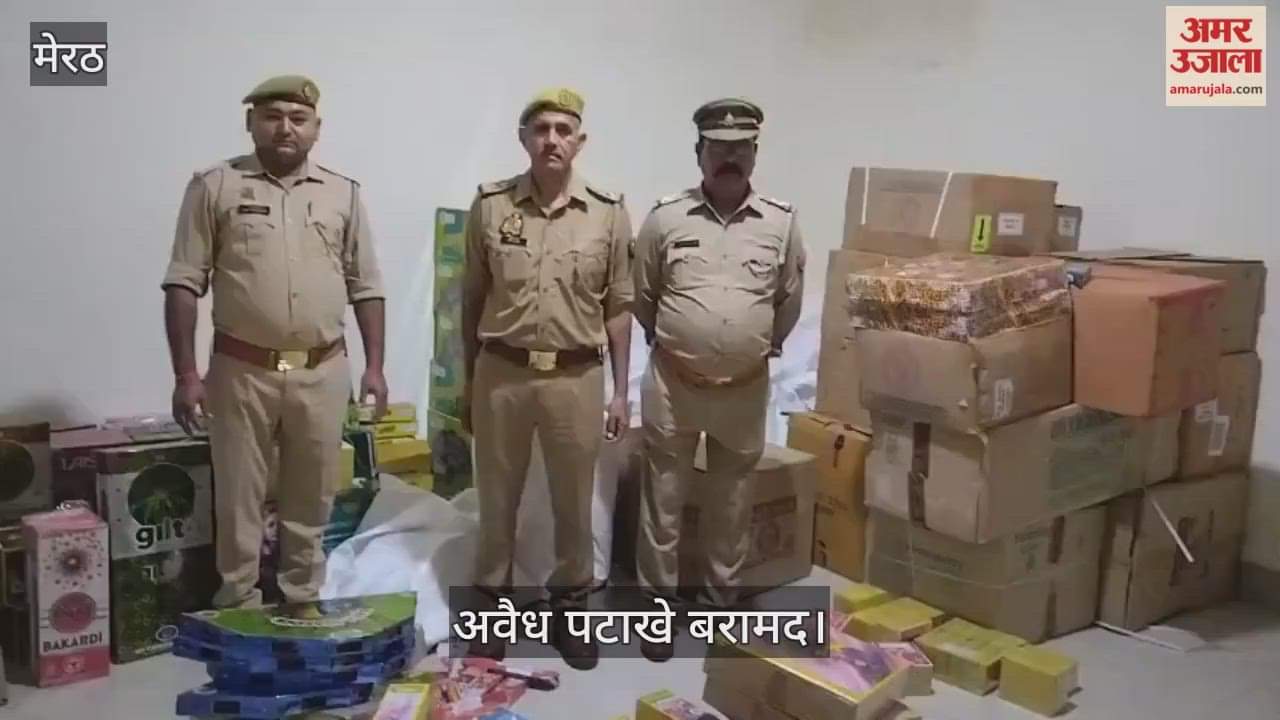 Pallavapuram police station recovered a cache of illegal firecrackers worth Rs 5 lakh, one accused arrested