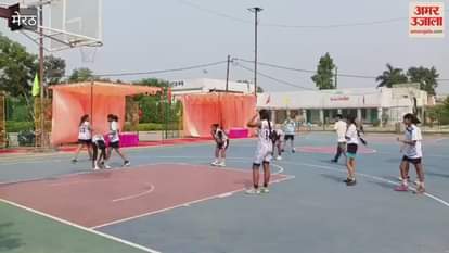 Meerut: Women's basketball competition organized