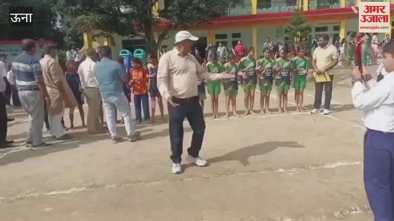 Una Block level sports selection process for under-14 girls concluded in Rapoh Misra, 46 players selected for district level