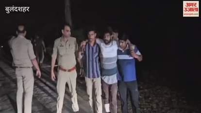 Bulandshahr Khurja Nagar police encounter with criminals