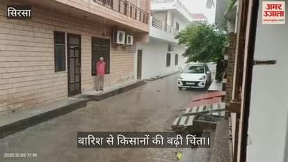 Rain in Sirsa