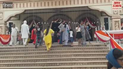 The 42nd annual grand fair at Agroha Dham in Hisar was inaugurated with great fanfare; a flood of devotees, a Kalash Yatra, and cultural programs enthralled the audience.