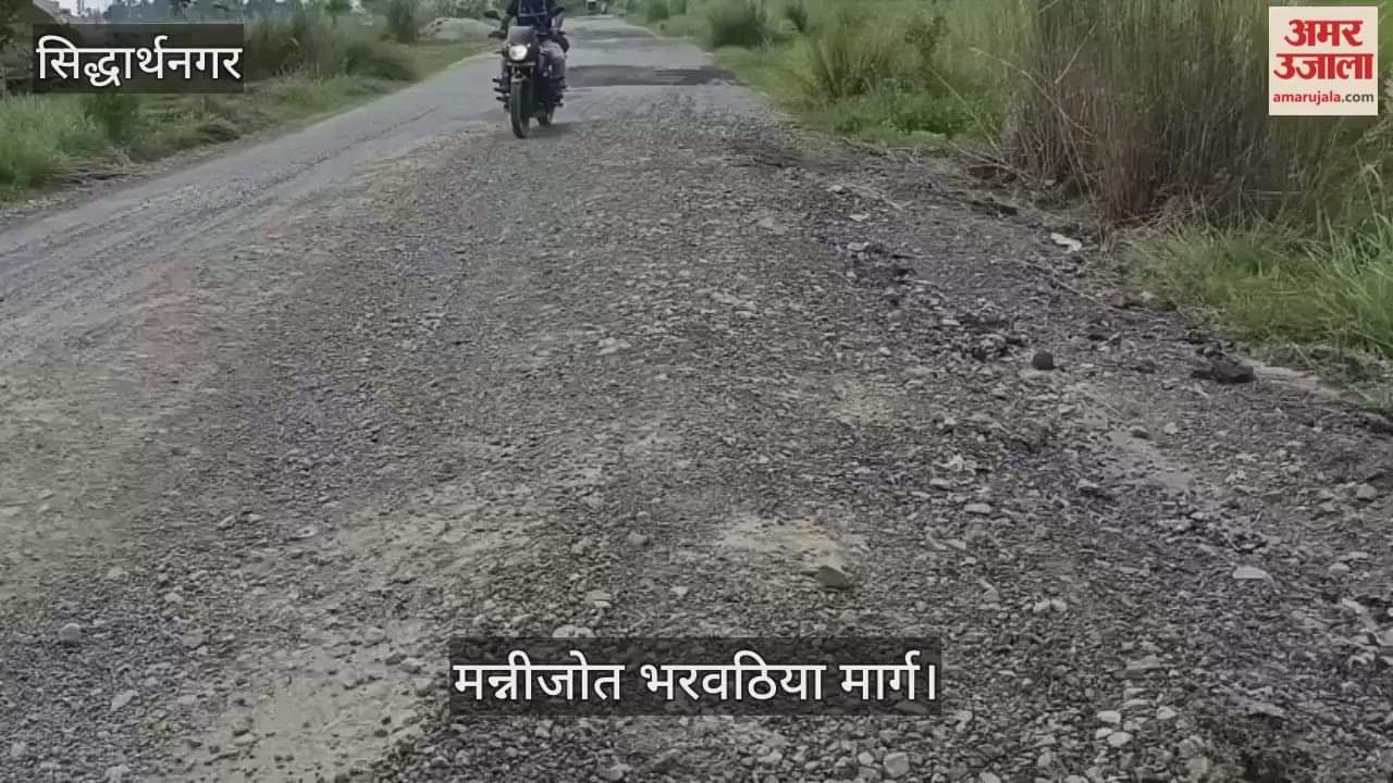 The increased vehicular traffic... turned the road into a pothole