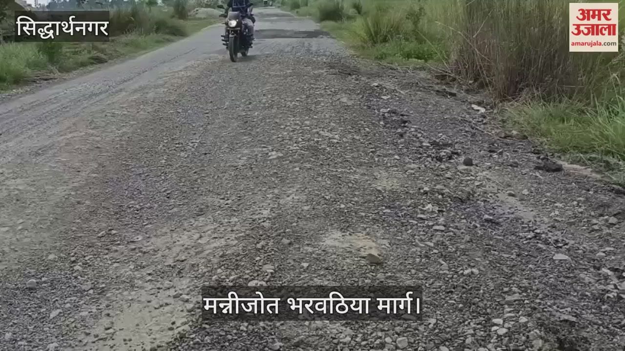 The increased vehicular traffic... turned the road into a pothole