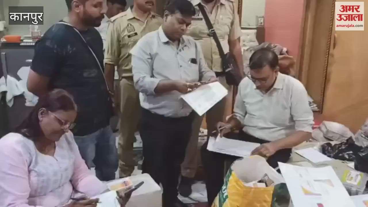 The Drug Department and Police Department jointly raided a firm on Birhana Road