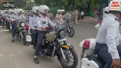 Chandigarh Police gets new motorcycles