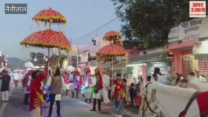A grand procession was taken out on Maharishi Valmiki birth anniversary in haldwani