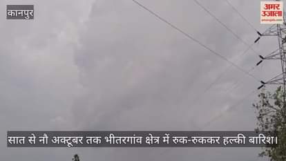 कानपुर: अरब सागर का शक्ति चक्रवात सक्रिय, भीतरगांव में पुरवाई से पांच डिग्री गिरा तापमान