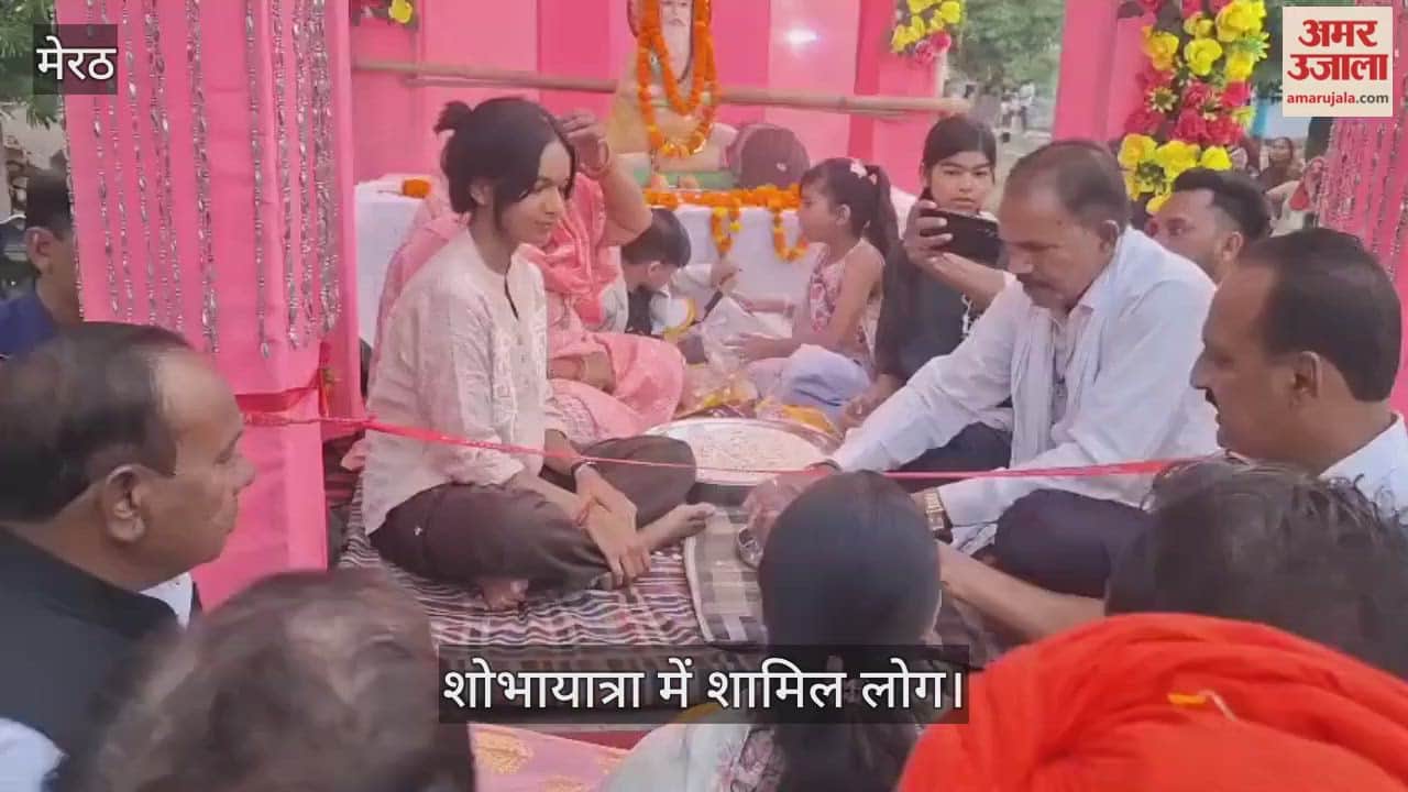 Lord Valmiki procession started with great pomp in Hastinapur