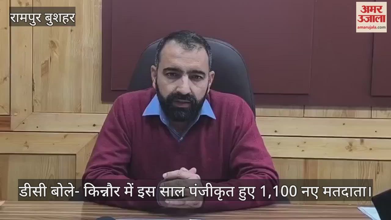 DC said – 1,100 new voters were registered in Kinnaur this year