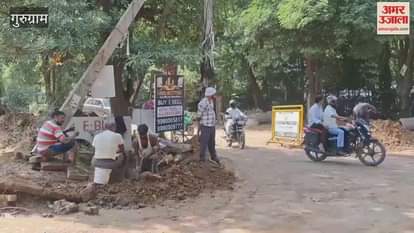 water supply disrupted for two days in many areas due to pipeline affected in gurugram