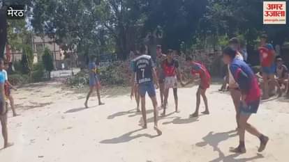 Meerut: Showed strength in Kabaddi