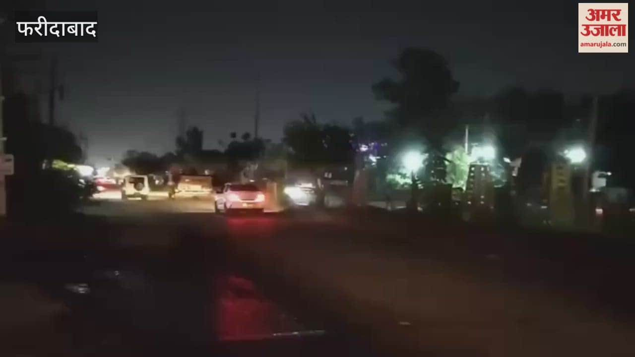 People are facing problems due to malfunctioning of street lights in Faridabad