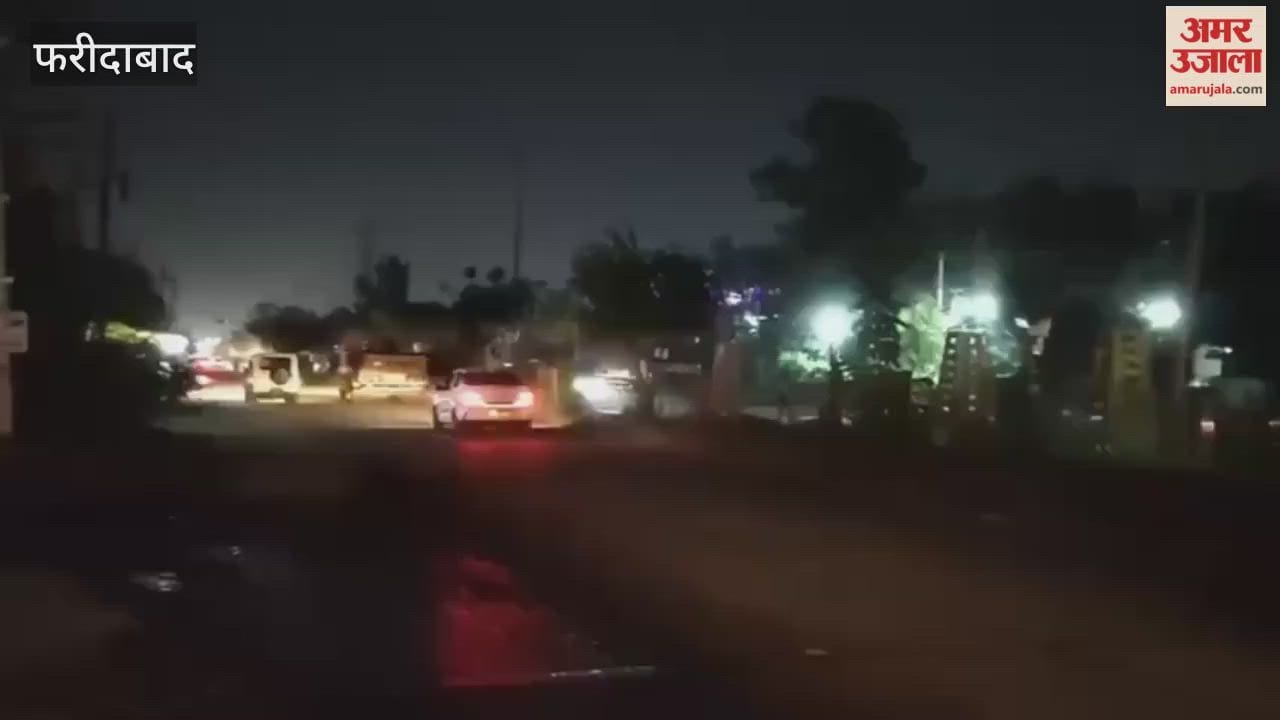 People are facing problems due to malfunctioning of street lights in Faridabad