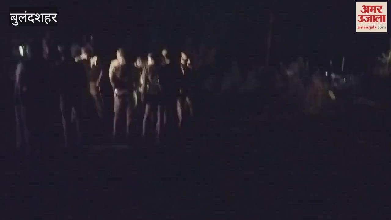 one person shot dead and one injured in bulandshahr