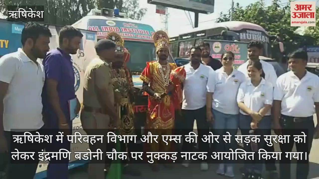 In Rishikesh, Yamraj said, "If you don't wear a helmet, I will end your life."