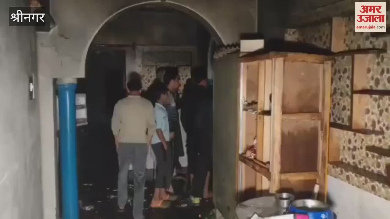 Residential House Gutted in Fire at Rakhiharan Village in Ganderbal
