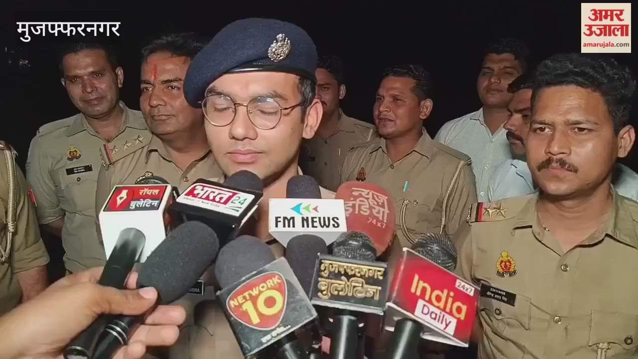 Muzaffarnagar: Encounter during police checking, five cow smugglers arrested, three injured