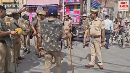 Tight security in Moradabad during festivals, drone surveillance