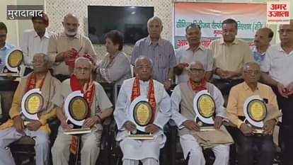 Social workers honored in the program of Senior Citizen Welfare Association