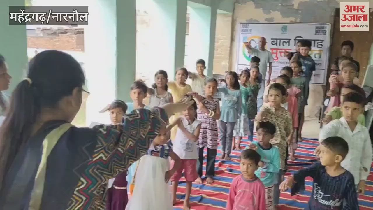 In Narnaul, Society for Education and Welfare Activities Seva Sanstha made the children of slum settlement aware.