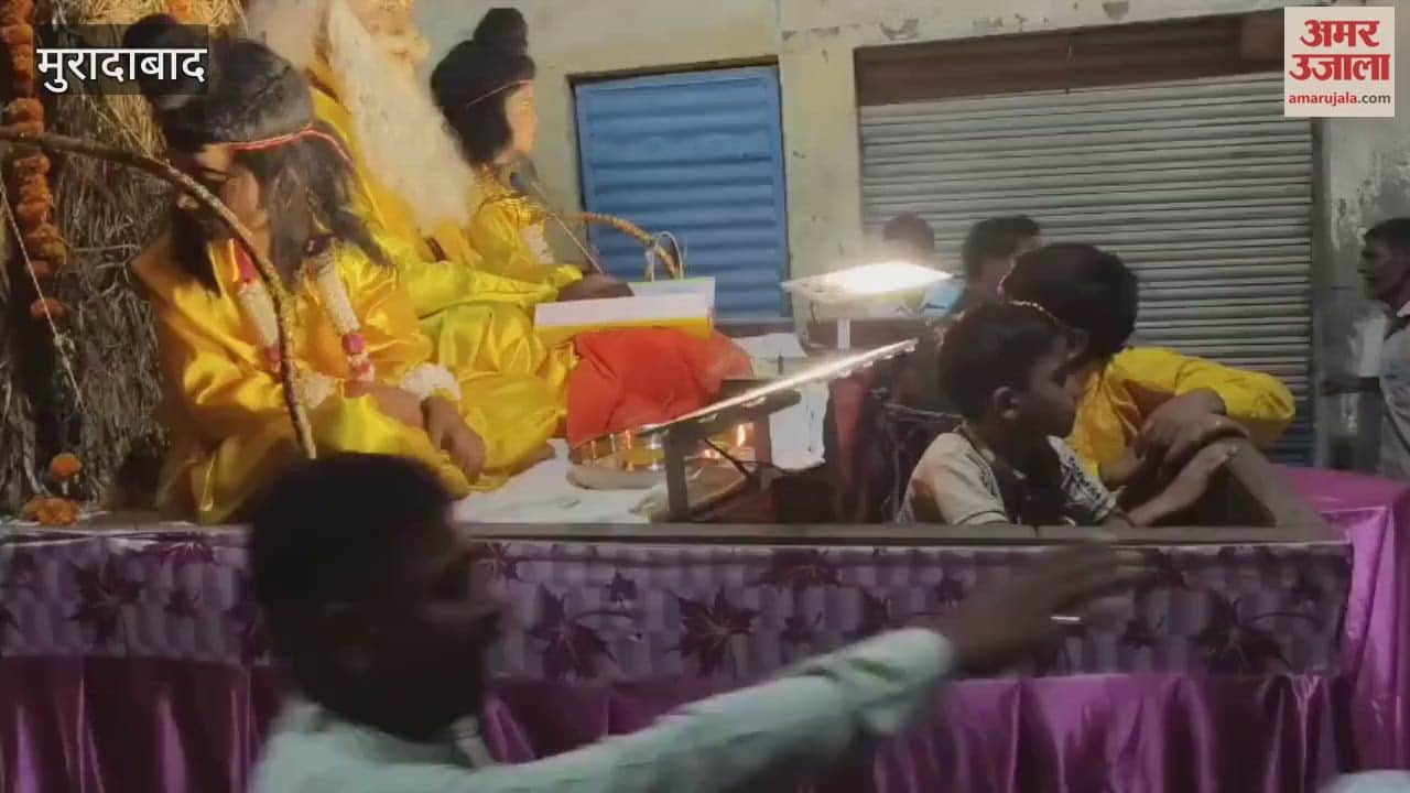 Procession on Valmiki Jayanti, grand procession taken out in Gajraula