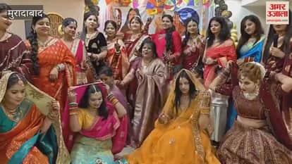 Diwali celebrations at Yappy Club Women's Organization; women celebrated by playing Dandiya