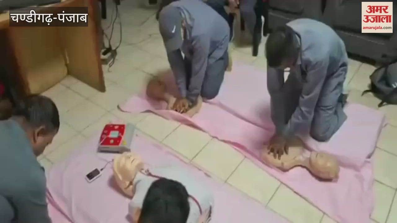 CPR training session at Firozpur division