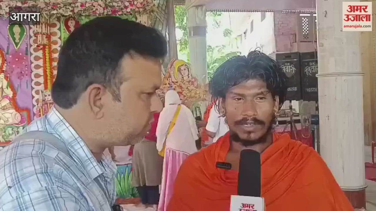 Desi Tarzan wrestler Sanjay Singh reached Vrindavan and visited several saints