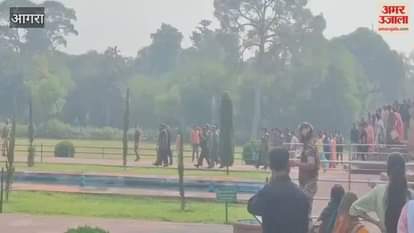 Army chiefs from over 30 countries visited the Taj Mahal
