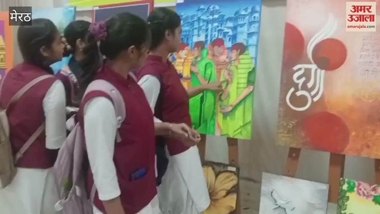 Meerut: National Exhibition Impressions 25 organised at RGPG College