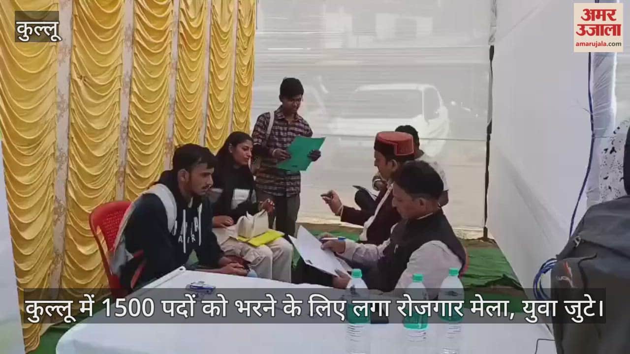 Employment fair for 1500 posts begins in Kullu, youth gather