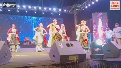 Artists enthralled the audience with their songs at the Kumaon Dwar Festival