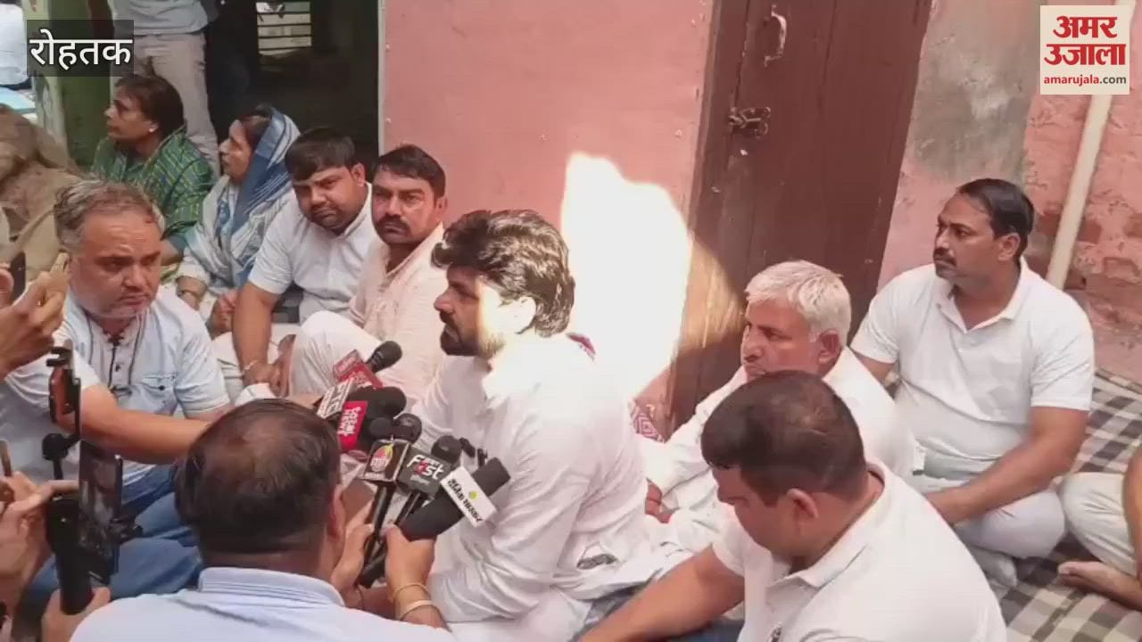 Rohtak ASI Sandeep Lathar commits suicide; a delegation led by Haryana BJP State Organization General Secretary Phanindra Nath Sharma reached out to the family