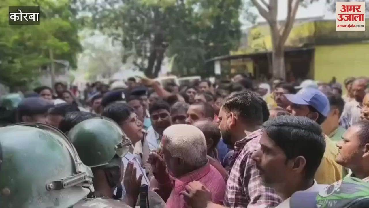 The measurement took place amid protests villagers protested and traders closed the market